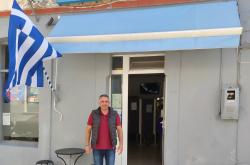 Ο Σταμάτης Τσιακίρης, ιδιοκτήτης του τυχερού πρακτορείου ΟΠΑΠ στο Σουφλί
