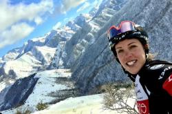 Η Βαρβάρα Φασόη, πρωταθλήτρια της ποδηλασίας ζει το όνειρό της στα οροπέδια τη; Ισπανίας