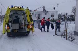 Νεκρός 80χρονος σε χωριό της Εύβοιας, αποκλεισμένο από τα χιόνια	