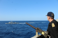 Δείτε εντυπωσιακές φωτογραφίες από την συμμετοχή του Πολεμικού Ναυτικού σε πολυεθνική άσκηση στην Ανατολική Μεσόγειο