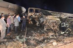 Αίγυπτος: 20 νεκροί και 3 τραυματίες σε τροχαίο δυστύχημα - Επιβατικό λεωφορείο συγκρούστηκε με όχημα μεταφοράς τσιμέντου