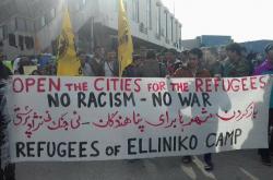 Απεργία πείνας οι πρόσφυγες στο Ελληνικό