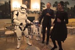 Το ζεύγος Ομπάμα και οι Stormtroopers