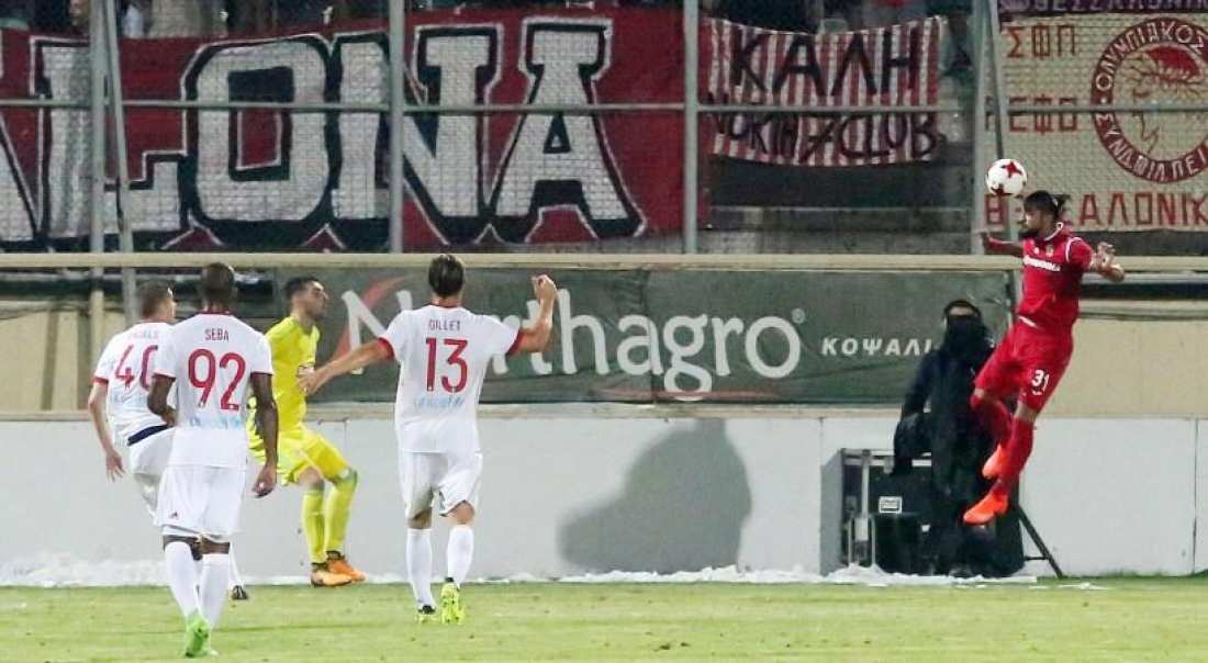 Αποτέλεσμα εικόνας για ξανθη ολυμπιακοσ 1-1