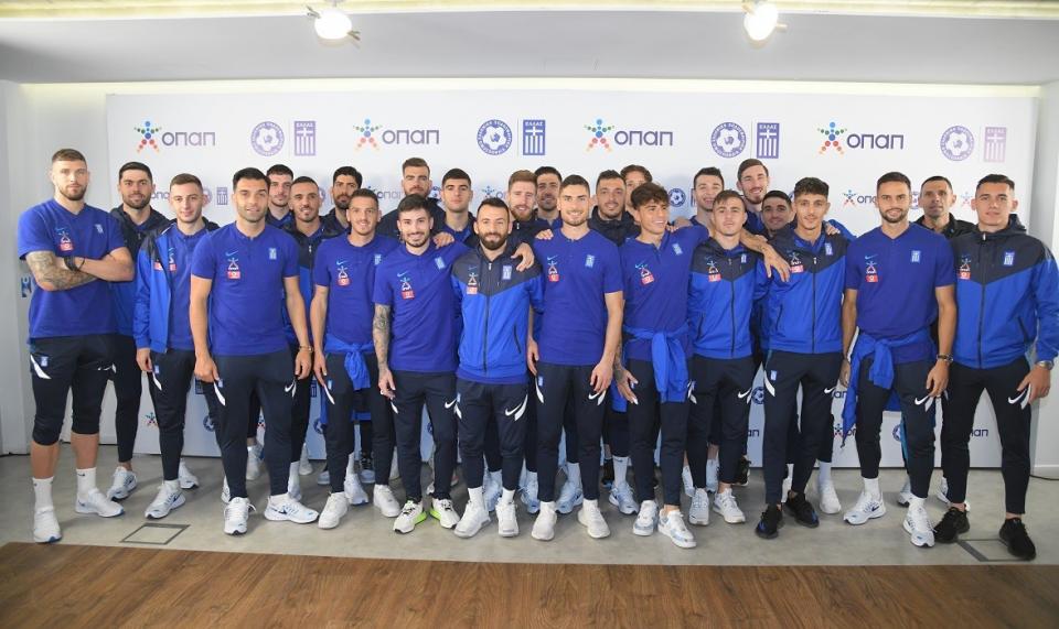 Οι παίκτες της Εθνικής Ομάδας Ποδοσφαίρου