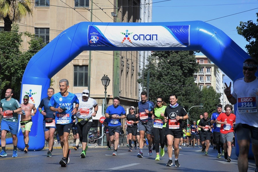Μαζική συμμετοχή από 19.000 δρομείς στον 11ο Ημιμαραθώνιο της Αθήνας