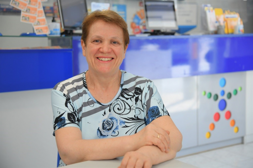  Ελένη Φραγκιαδάκη, ιδιοκτήτρια καταστήματος ΟΠΑΠ στο Πολύγωνο Αττικής 
