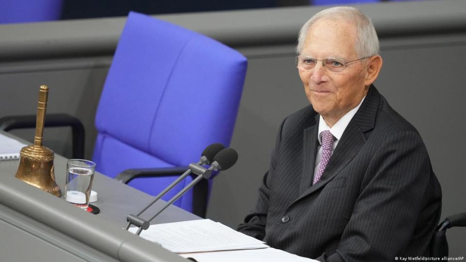 Ο πρώην Γερμανός υπ. Οικονομικών Βόλφγκανγκ Σόιμπλε που «σημάδεψε» την Ελλάδα. ΦΩΤΟ: Kay Nietfeld/picture alliance/AP