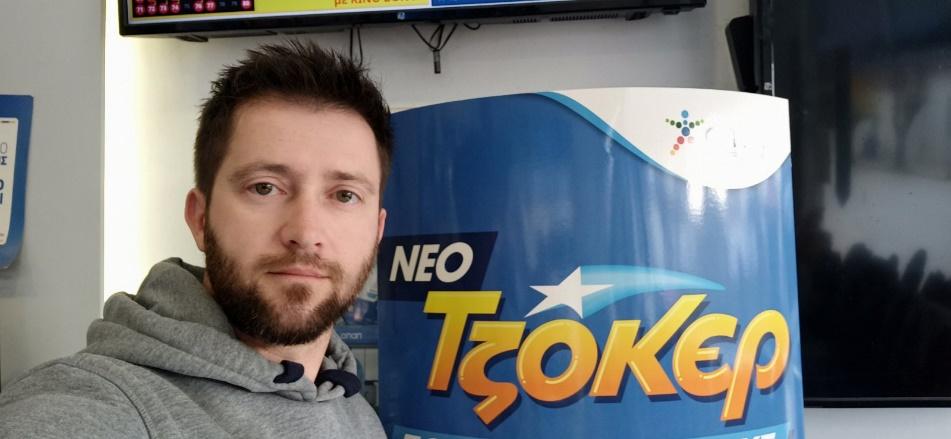 Γιάννης Σιώμος, ιδιοκτήτης τυχερού καταστήματος ΟΠΑΠ στην Καρδίτσα