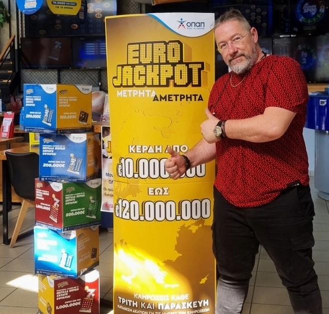 Χρήστος Παπαγεωργίου, ιδιοκτήτης καταστήματος ΟΠΑΠ στην Κομοτηνή