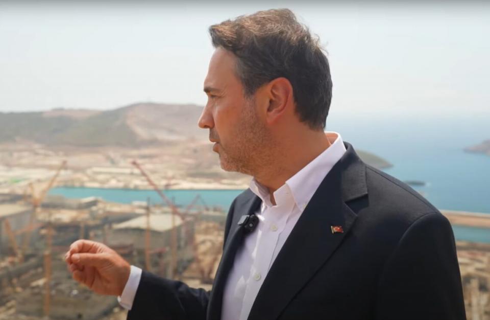 Ο Τούρκος υπουργός Ενέργειας Αλπαρσλάν Μπαϊρακτάρ