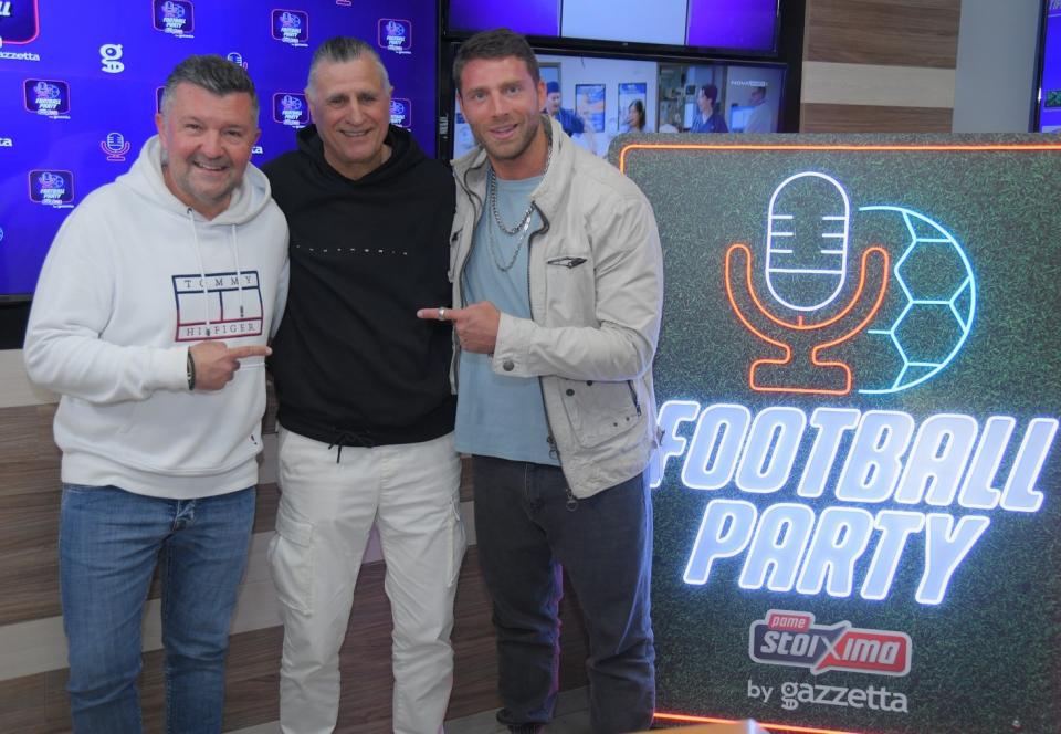  Pre-game show&nbsp;με&nbsp;Δημήτρη&nbsp;Μάρκο,&nbsp;Νίκο&nbsp;Βαμβακούλα&nbsp;και&nbsp;Γιώργο&nbsp;Μανίκα 