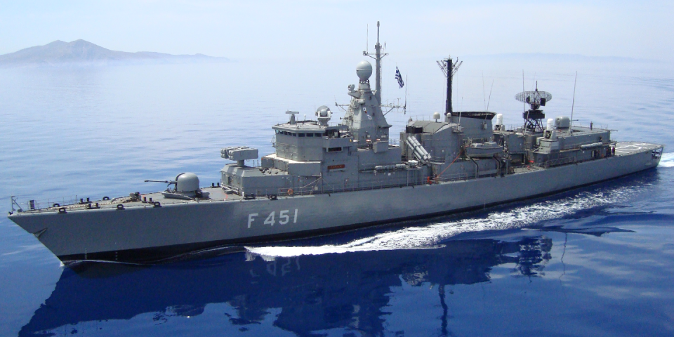 Η φρεγάτα «ΛΗΜΝΟΣ»