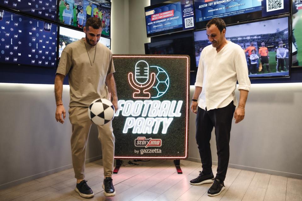  Pre-game show με Αντώνη Πετρόπουλο και Γιώργο Αλεξόπουλο 