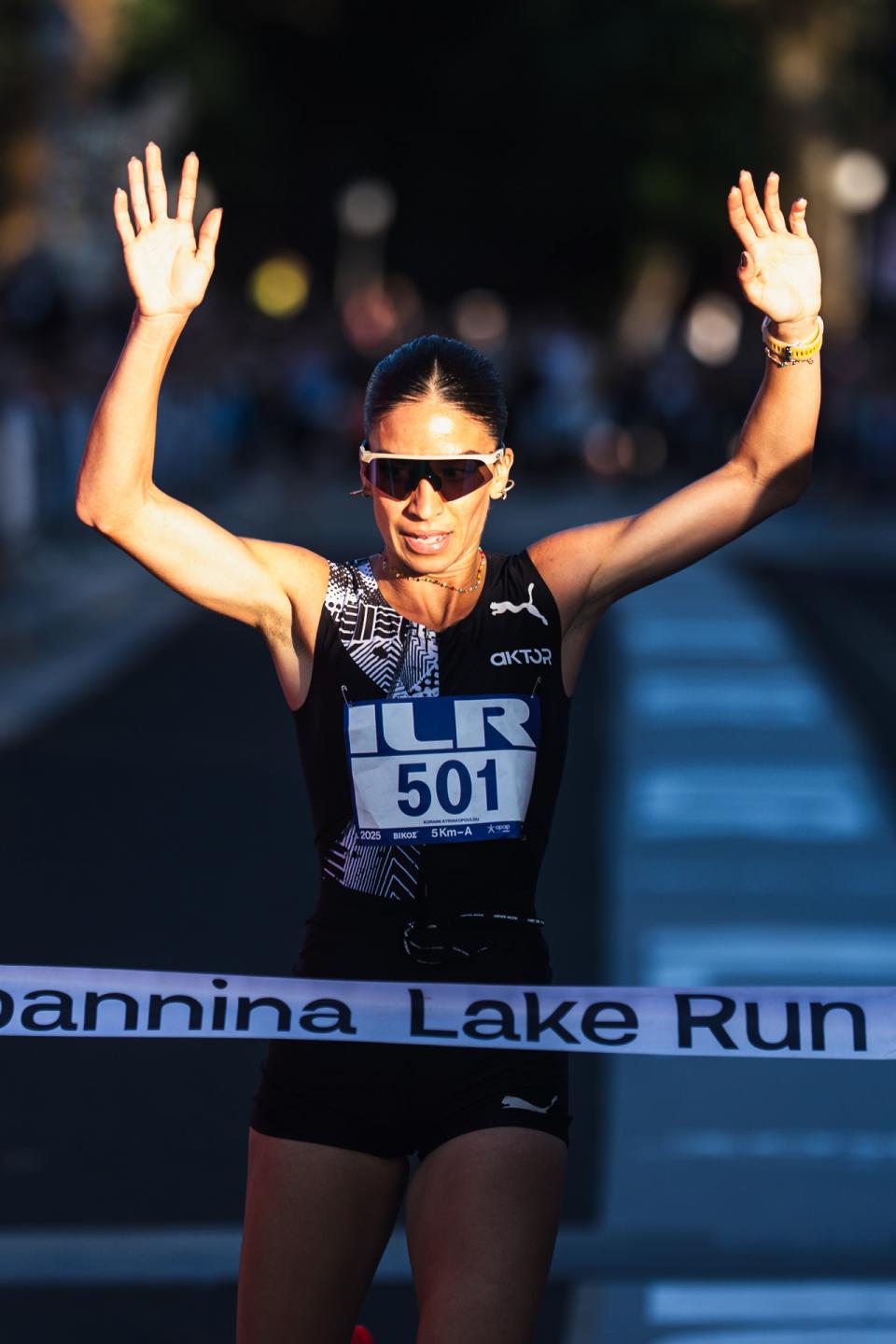   Η Ματίνα Νούλα τερμάτισε πρώτη στον αγώνα των 30 χλμ 