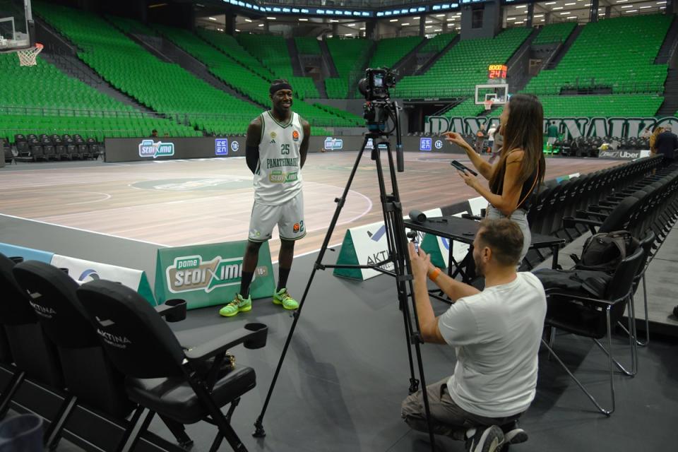   Backstage γυρισμάτων 