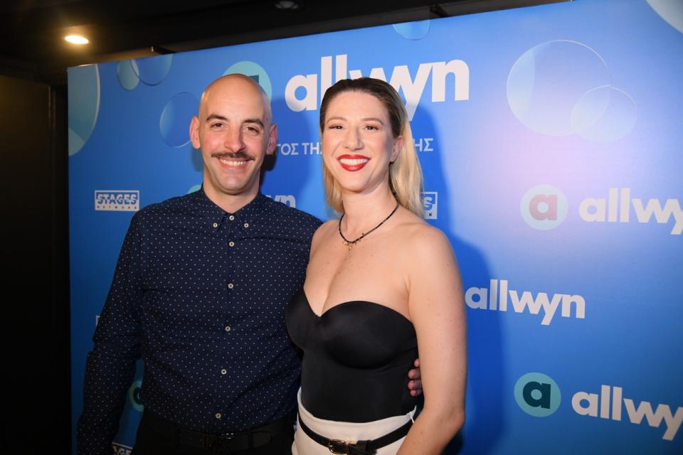    Παναγιώτης Γουρζουλίδης και Αρετή Πασχάλη 