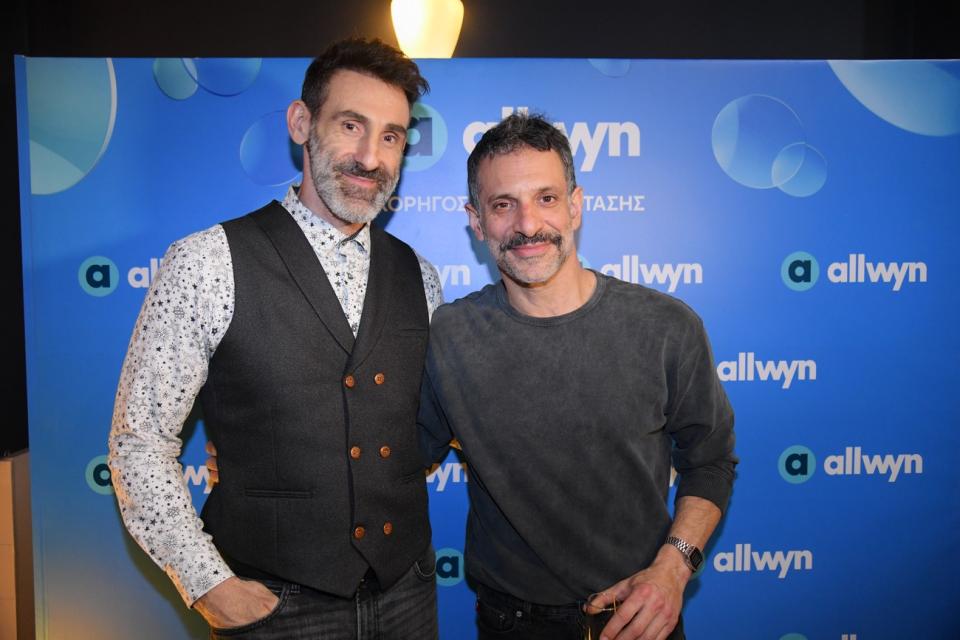  Γιώργος Χρανιώτης και Γιώργος Κοψιδάς 