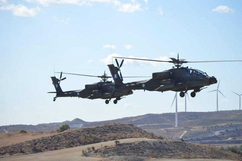 Δείτε νέες εντυπωσιακές φωτογραφίες από την δράση των Ελληνικών Apache στην Κύπρο