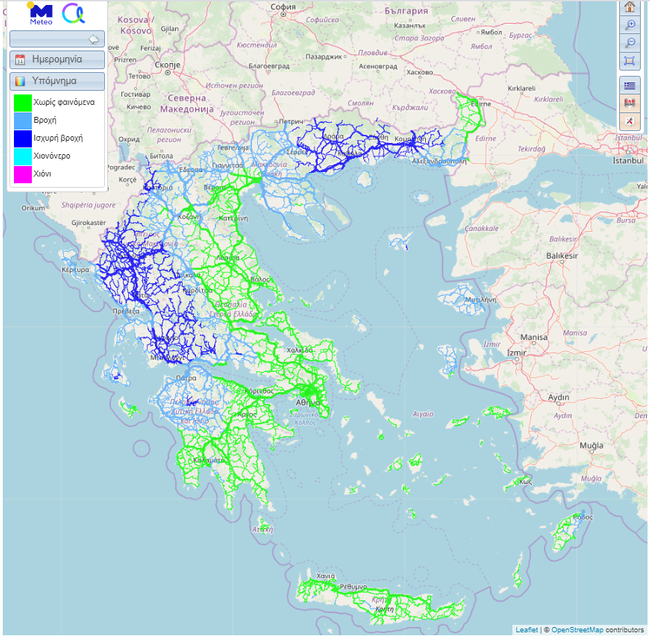 Κακοκαιρία το Σαββατοκύριακο: Ριζική αλλαγη του καιρού με βροχές και δυνατές καταιγίδες (ΧΑΡΤΕΣ-ΠΙΝΑΚΕΣ)