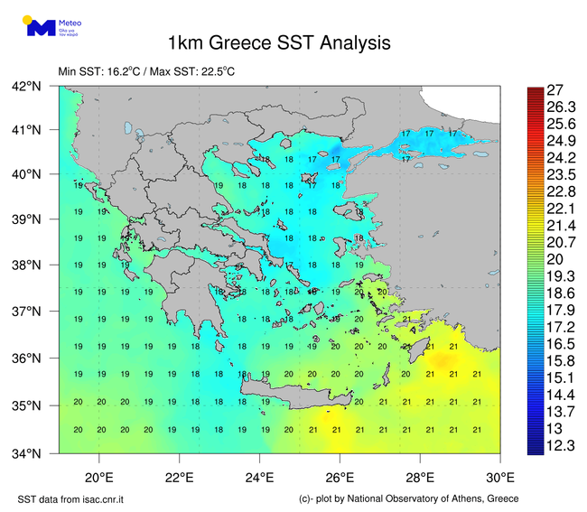 Αναλυτική πρόγνωση για τον καιρό, σήμερα Σάββατο 16/5 - Πού έγινε ρεκόρ μέγιστης θερμοκρασίας με 41 βαθμούς (ΒΙΝΤΕΟ-ΠΙΝΑΚΕΣ)