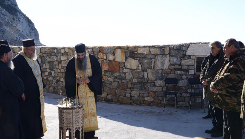 Ο Πάνος Καμμένος στο Άγιον Όρος (ΦΩΤΟ)