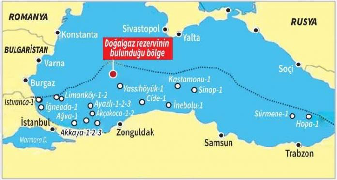 Κοιτάσματα φυσικού αερίου στη Μαύρη Θάλασσα 