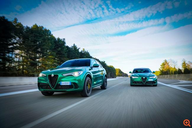 Οι νέες Giulia και Stelvio Quadrifoglio MY20 δείχνουν τη δύναμη της Alfa Romeo