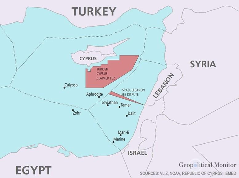 Δεύτερος χάρτης παράνομων τουρκικών διεκδικήσεων
