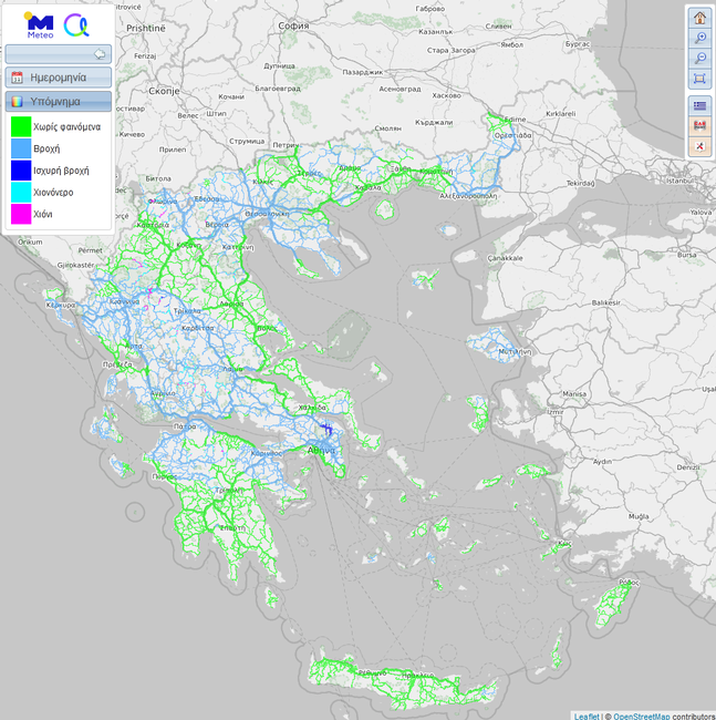 Καιρός (28/3): Βροχές και πιθανώς καταιγίδες στην Αττική και σε άλλες περιοχές, μετά το μεσημέρι (Πίνακες - Χάρτες)