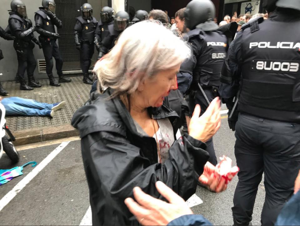 Δημοψήφισμα Καταλονία: Βία και ανεξαρτησία
