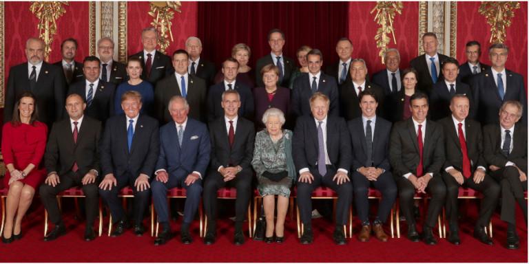 Η δεξίωση της βασίλισσας Ελισάβετ στους ηγέτες του ΝΑΤΟ (ΒΙΝΤΕΟ-ΦΩΤΟ)
