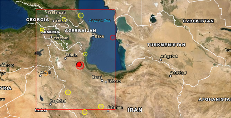 Φονικός σεισμός στο Ιραν τα ξημερώματα: Τρεις νεκροι 20 τραυματίες
