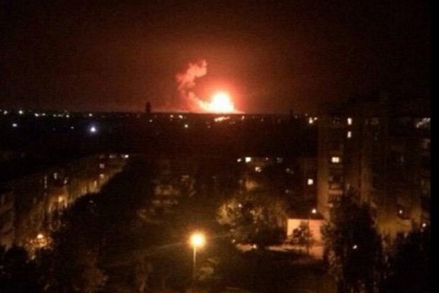 Τρομακτική έκρηξη στην Ουκρανία