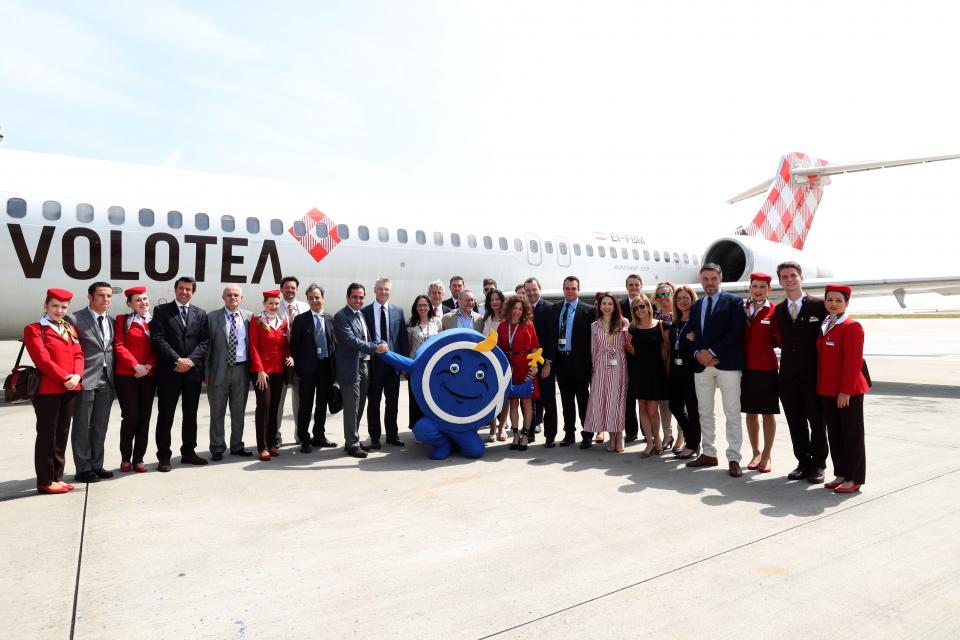 Νέα βάση εγκαινίασε η Volotea στην Αθήνα (ΦΩΤΟ)