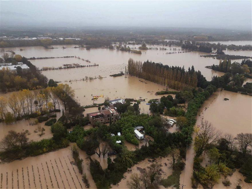Κακοκαιρία - Γαλλία: Δύο νεκροί από σαρωτικές πλημμύρες
