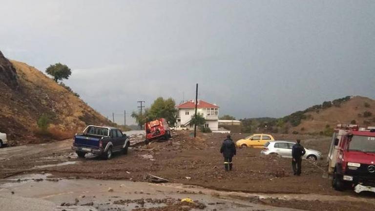 Σε κατάσταση Εκτάκτου Ανάγκης κηρύχθηκε η Σαμοθράκη-Βιβλικές οι καταστροφές στο νησί