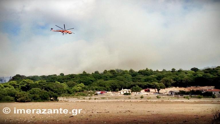 Νέα πυρκαγιά στην Ζάκυνθο