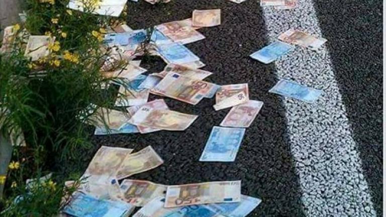 Πανικός την Ολυμπία Οδό - «Έβρεξε» 50ευρα! (ΦΩΤΟ)