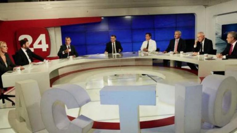 Κεντροαριστερά: Παρά τις αιχμές με ενωτική διάθεση εμφανίστηκαν οι 5 υποψήφιοι στο ντιμπέιτ