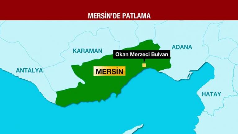 Τουρκία: Όχημα της αστυνομίας χτυπήθηκε από βόμβα στην επαρχία της Μερσίνης 