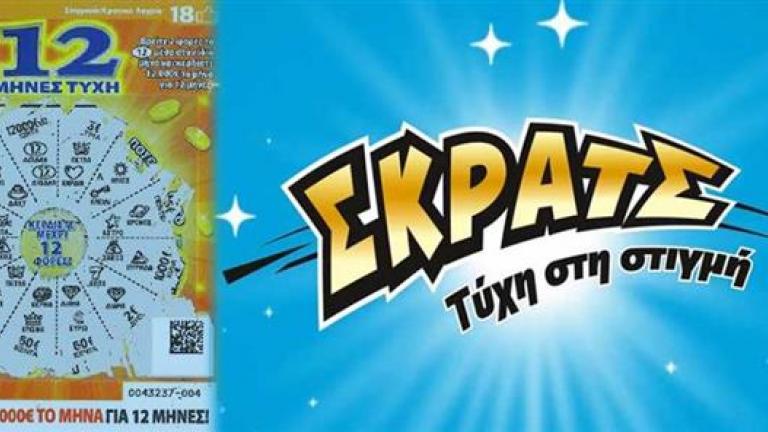 Κέρδη σε χιλιάδες νικητές μοιράζει καθημερινά το ΣΚΡΑΤΣ