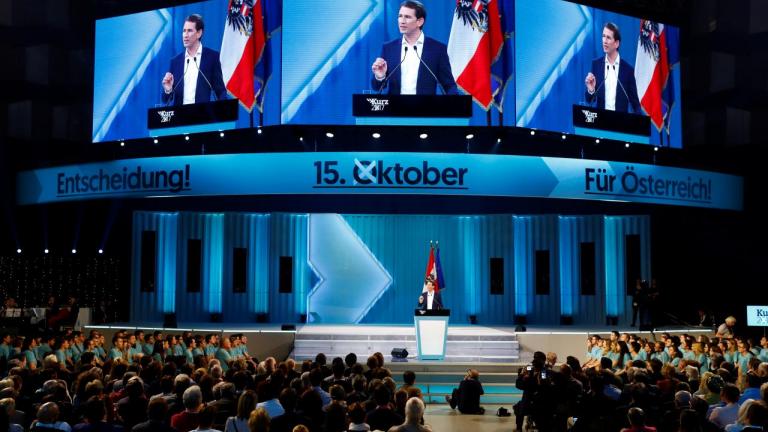 Αυστρία - εκλογές: Ο νικητής των εκλογών Σ. Κουρτς δηλώνει έτοιμος να αναλάβει την καγκελαρία, δεν αποκλείει κανένα σενάριο συνεργασίας 