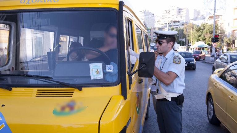 Μόνο το Σεπτέμβριο  317 παραβάσεις σε σχολικά λεωφορεία: Όριο ταχύτητας, φθαρμένα ελαστικά...