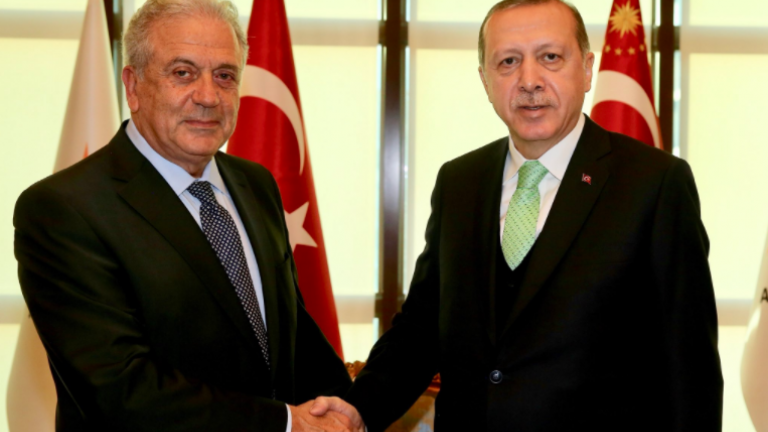 Τετ-α-τετ Αβραμόπουλου με Ερντογάν - Τι συζήτησαν;