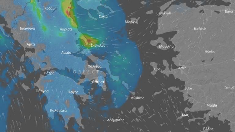 «Ευρυδίκη»: Πού θα βρέξει τις επόμενες ώρες  (ΧΑΡΤΗΣ) 