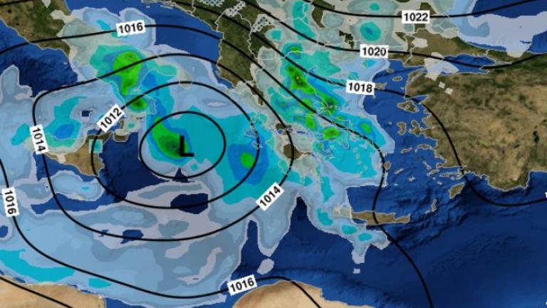 Καιρός: Συνεχίζεται η κακοκαιρία – Έρχεται ο  κυκλώνας «Ζήνων» 