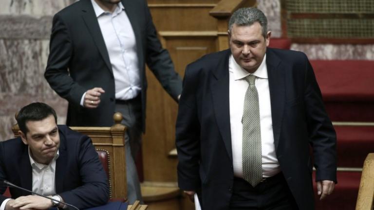 Αναβολή της αυριανής συζήτησης στη Βουλή για Καμμένο θα ζητήσει ο  Αλ. Τσίπρας
