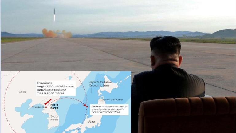 Πύραυλο που μπορεί να «πλήξει το σύνολο της αμερικανικής ηπείρου» δοκίμασε η Βόρεια Κορέα