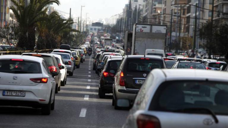Κυκλοφοριακό χάος στην Αθήνα: Ποιοι δρόμοι είναι μπλοκαρισμένοι